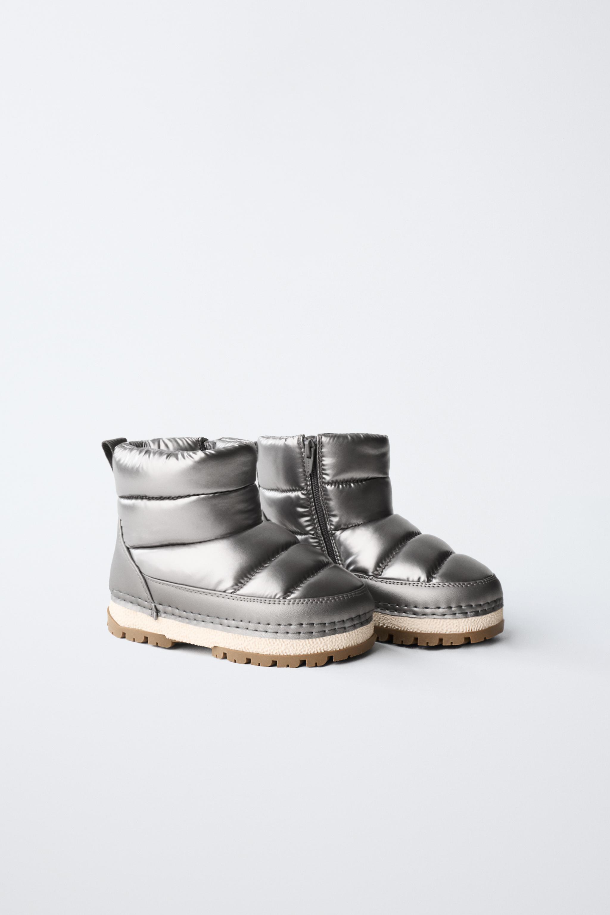 BOTTINES MÉTALLISÉES WATER REPELLENT